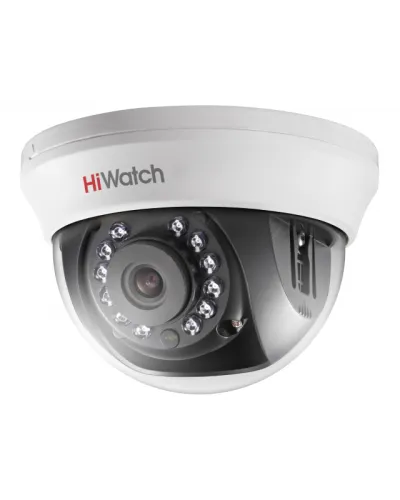 DS-T201(B) (2.8мм). Бюджетная видеокамера мультиформатная купольная. HiWatch в Красноярске