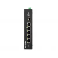 DS-3T0306HP-E/HS. Коммутатор с питанием POE. Hikvision
