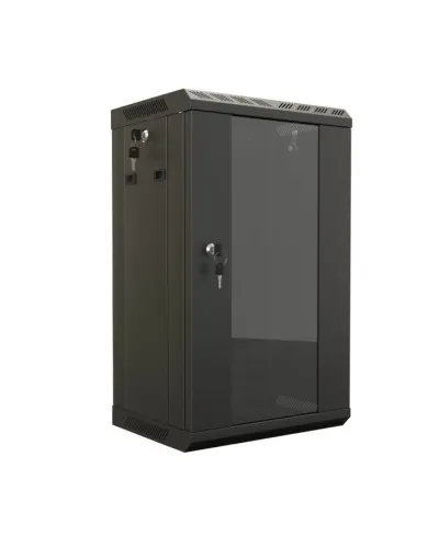 TDB-15U-GP-RAL9004. Шкаф телекоммуникационный 10 настенный, 15U. Hyperline в Красноярске