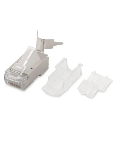 PLUG-8P8C-UV-C6A-SH-50 (50 шт). Разъем RJ-45. Hyperline в Красноярске