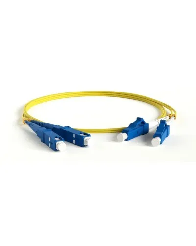 FC-D2-9-LC/AR-SC/AR-H-1M-LSZH-YL. Патч-корд волоконно-оптический LC-SC. Hyperline в Красноярске
