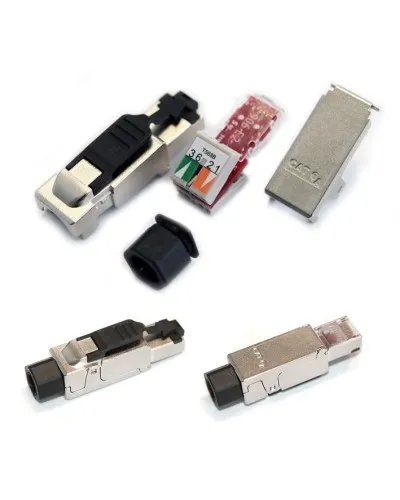 PLUF-8P8C-S-C6-SH. Разъем RJ-45. Hyperline в Красноярске