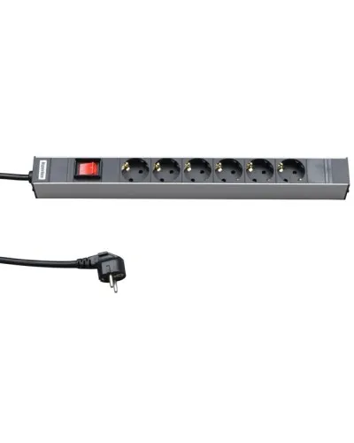SHE19-6SH-S-2.5EU. Блок розеток 19. Hyperline в Красноярске