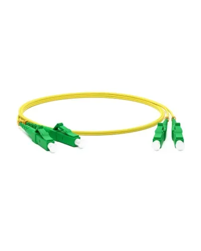 FC-D2-9-LC/AR-LC/AR-H-3M-LSZH-YL. Патч-корд волоконно-оптический одномодовый. Hyperline в Красноярске