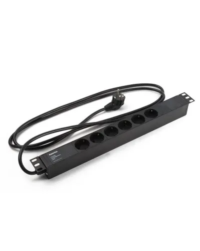 SHE19-6SH-2.5EU. Блок розеток 19. Hyperline в Красноярске