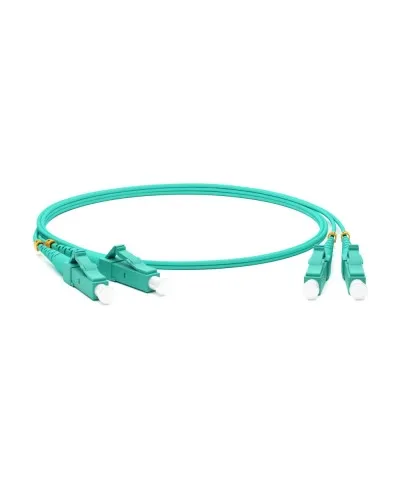 FC-D2-503-SC/PR-ST/PR-H-2M-LSZH-AQ. Патч-корд волоконно-оптический многомодовый. Hyperline в Красноярске