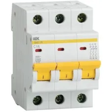 ВА47-29 3P C 8А 4,5кА KARAT (MVA20-3-008-C). Автоматический выключатель. IEK