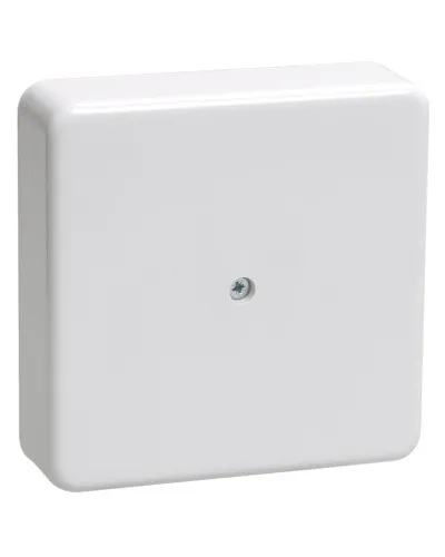 Коробка распаячная КМ41216-01 75х75х28 открытой проводки (6 клемм 6 мм²) белая (UKO10-075-075-028-K01). Коробка распаячная безгалогенная (HF). IEK в Красноярске