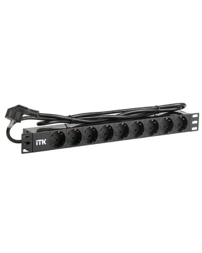 PH22-9D1-P. Блок розеток 19”. ITK в Красноярске