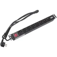 PH12-7D1-P. Блок розеток 19”. ITK