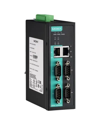 NPort IA5450A. 4-портовый усовершенствованный преобразователь. MOXA в Красноярске