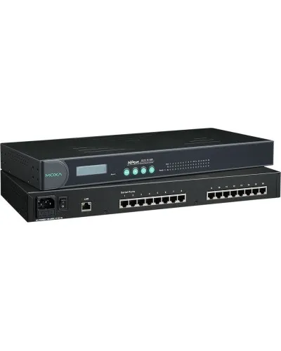 NPort 5650-16. 16-портовый преобразователь. MOXA в Красноярске