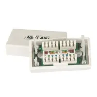 EC-UCB-IDC-UD2-WT-10 (10 шт). Проходной соединитель. NETLAN