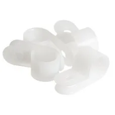 NMC-CHR13-WT-100 (100шт). Клипса для кабеля. NIKOMAX