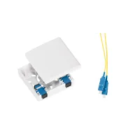 NMF-WO02SCAS2-CS-WT. Оптическая розетка. NIKOMAX