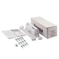 ISPARUS 430 F (белый). Доводчик дверной морозостойкий. NORA-M