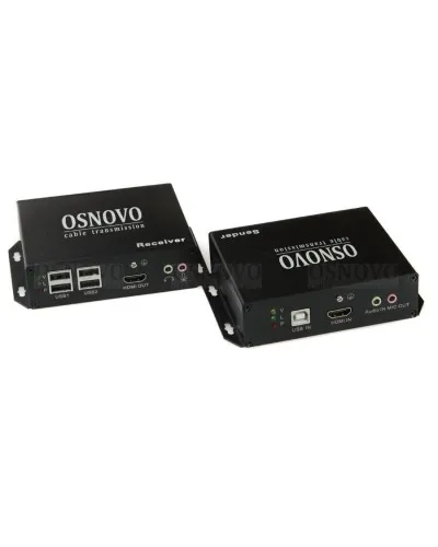 TLN-HiKMA/1+RLN-HiKMA/1. Удлинитель HDMI, USB, RS232, ИК-сигнала. OSNOVO в Красноярске