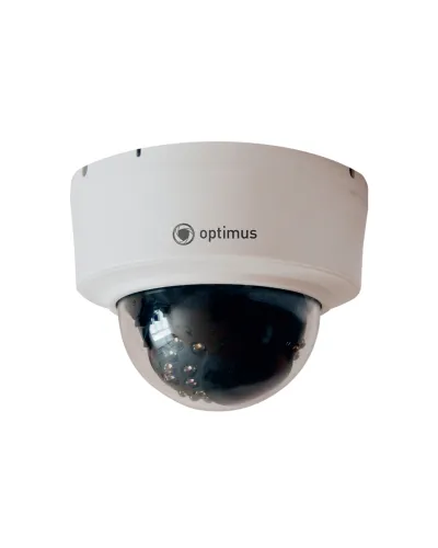 IP-S025.0(2.8)P_V.1. Видеокамера IP купольная. Optimus в Красноярске