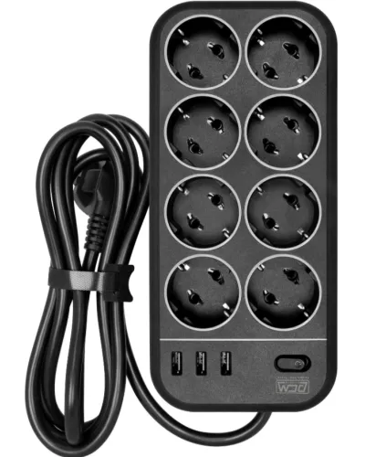 SP-08 USB03AB 1,8 M. Сетевой фильтр. POWERCOM в Красноярске