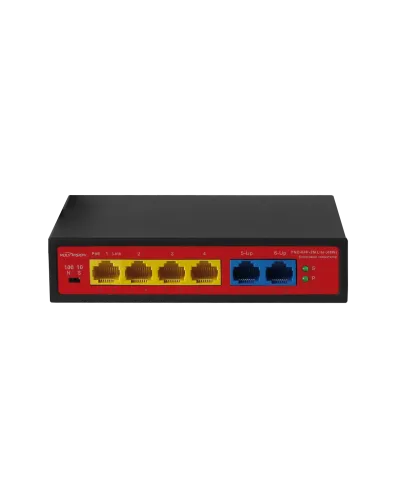 PND-04P-2M Lite (48W). Коммутатор неуправляемый 6-портовый с функцией PoE. Polyvision в Красноярске
