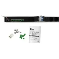 R-MC1-32-4x2S-2x3C13-2x2C19-A-1820-K. Блок силовых розеток с контроллером. REM