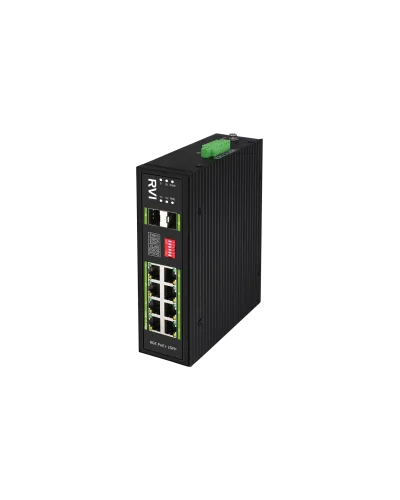 RVi-1NSIM8GP-2S. Коммутатор с питанием по PoE. RVi в Красноярске