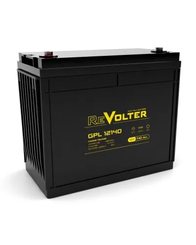 Revolter GPL 12140. Аккумулятор автомобильный герметичный свинцово-кислотный. Revolter в Красноярске