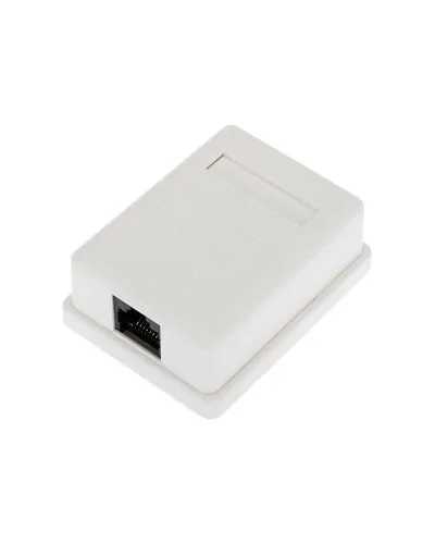 Розетка компьютерная внешняя, 1-порт RJ-45 (8P8C), UTP CAT 6 REXANT (03-0132). Розетка RJ-45. Rexant в Красноярске