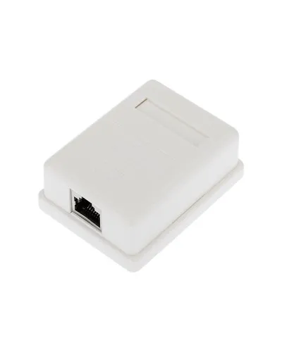Розетка компьютерная внешняя, 1-порт FTP RJ-45 (8P8C), CAT 6 REXANT (03-0142). Розетка RJ-45. Rexant в Красноярске