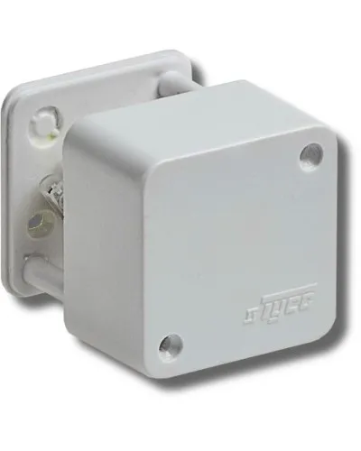 Коробка TYCO 55х55х32 (65002). Коробка клеммная наружная. RuVinil в Красноярске