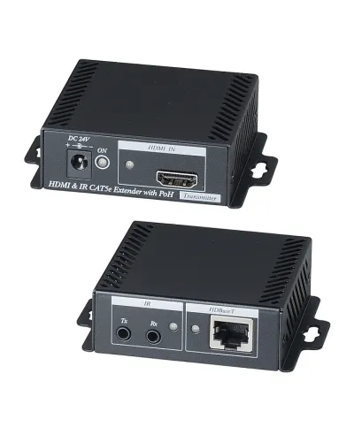 HE02EIP. Удлинитель HDMI, ИК-сигнала, питания. SC&T в Красноярске
