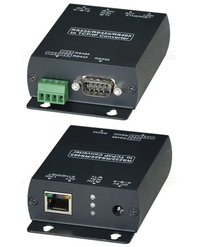 RS007. Преобразователь интерфейса RS485/RS422/RS232 в Ethernet. SC&T в Красноярске