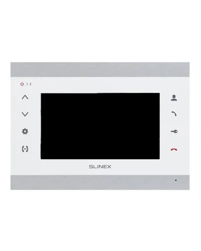 SL-07N Cloud (Silver+White). Монитор домофона цветной с функцией «свободные руки». SLINEX в Красноярске