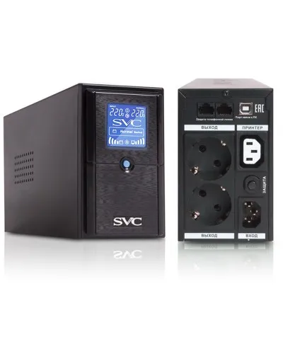 SVC V-600-L-LCD. Источник бесперебойного питания. SVC в Красноярске