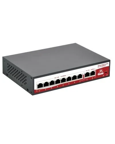 SR-PS0820FBL. Коммутатор с питанием по PoE. SarmatT в Красноярске