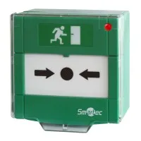 ST-ER115SL-GN. Устройство разблокировки двери с восстанавливаемой вставкой. Smartec