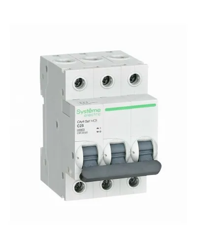 City9 Set 3P 25А 4.5kA С (C9F34325). Автоматический выключатель. Systeme Electric в Красноярске