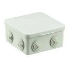 Коробка ОП 80х80х50мм, крышка, IP54, 7вх. (SQ1401-0112). Распаячная коробка. TDM ЕLECTRIC