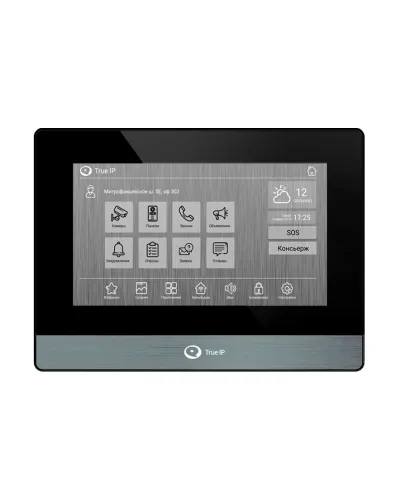 TI-4107AB. Монитор IP-видеодомофона цветной. True-IP в Красноярске