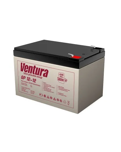 Ventura GP 12-12. Аккумулятор герметичный свинцово-кислотный. Ventura в Красноярске