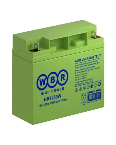 WBR HR1280W. Аккумулятор герметичный свинцово-кислотный. WBR в Красноярске