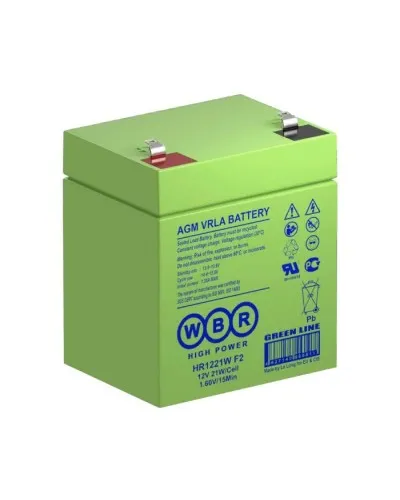 WBR HR1221W F2. Аккумулятор герметичный свинцово-кислотный. WBR в Красноярске