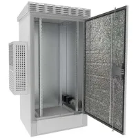 ТШВ339.2А-75.36U.100-О2300-ST. Антивандальный климатический термошкаф с обогревом и кондиционером. АМАДОН