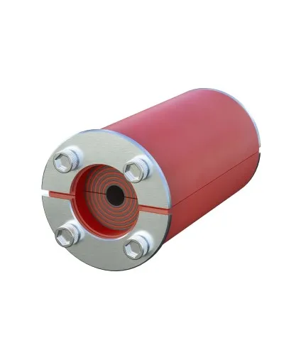 Проходка круглая, нержавеющая, D31х40 мм для кабелей D4-17 мм (DXF3112): Проходка круглая, нержавеющая в Красноярске