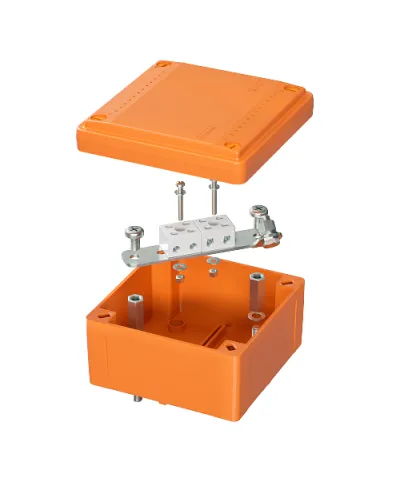 Коробка FS 100х100х50 4P (FSB10404): Коробка ответвительная огнестойкая из термопласта в Красноярске