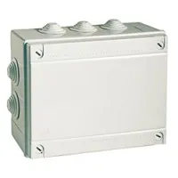Коробка ответвительная с кабельными вводами IP55, 190х140х70 (54100). Коробка ответвительная. ДКС
