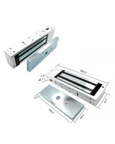 EMC 1200 ALH. Замок электромагнитный накладного монтажа. dormakaba в Красноярске