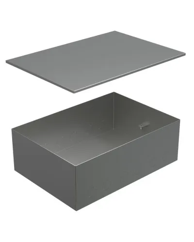 Коробка металлическая с крышкой для заливки в пол BOX/6-8 (70161): Коробка металлическая с крышкой для заливки в пол 249,6х167,6х75мм, для люков 70062, 70082 в Красноярске