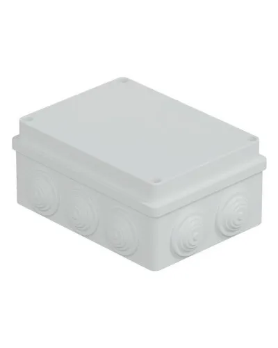 Коробка JBS150 150х110х70, 10 вых., IP55, белая (44009W-1). Коробка монтажная. Экопласт в Красноярске