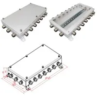 КМ IP66-2040. Коробка монтажная электротехническая. Гефест
